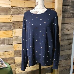 Lacoste Navy Blue Sleepwear